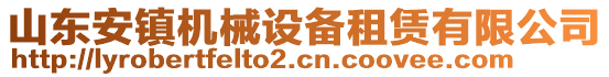 山東安鎮(zhèn)機(jī)械設(shè)備租賃有限公司