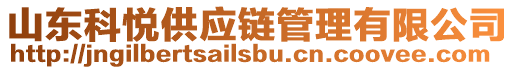 山東科悅供應(yīng)鏈管理有限公司