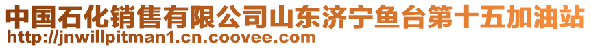 中國石化銷售有限公司山東濟(jì)寧魚臺(tái)第十五加油站