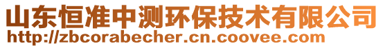 山東恒準(zhǔn)中測(cè)環(huán)保技術(shù)有限公司