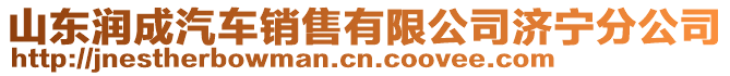 山東潤成汽車銷售有限公司濟(jì)寧分公司