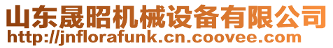 山東晟昭機械設(shè)備有限公司