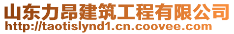 山東力昂建筑工程有限公司