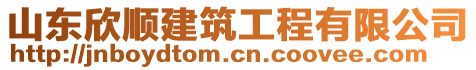 山東欣順建筑工程有限公司