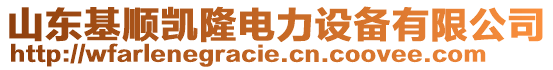 山東基順凱隆電力設(shè)備有限公司