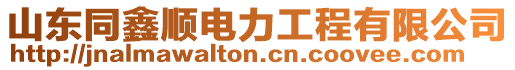 山東同鑫順電力工程有限公司