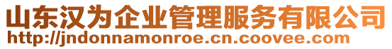 山東漢為企業(yè)管理服務(wù)有限公司