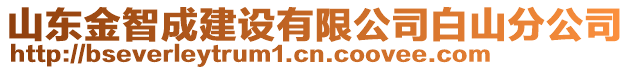 山東金智成建設(shè)有限公司白山分公司