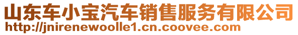 山東車小寶汽車銷售服務有限公司