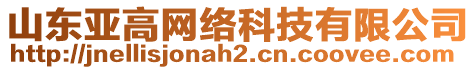 山東亞高網(wǎng)絡科技有限公司