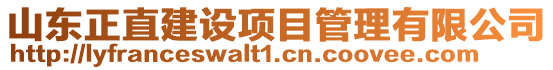 山東正直建設項目管理有限公司