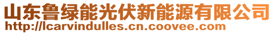 山東魯綠能光伏新能源有限公司