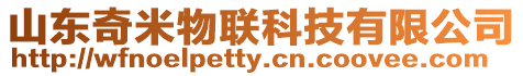 山東奇米物聯(lián)科技有限公司