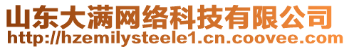 山東大滿網(wǎng)絡(luò)科技有限公司