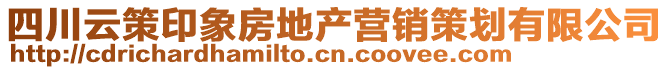 四川云策印象房地產(chǎn)營銷策劃有限公司