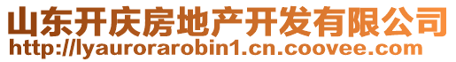 山東開慶房地產開發(fā)有限公司