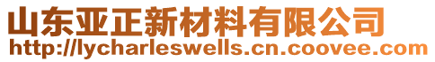 山東亞正新材料有限公司