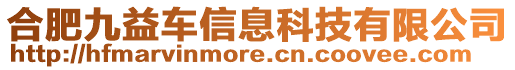 合肥九益車信息科技有限公司