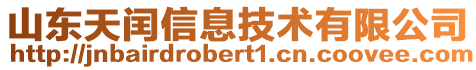 山東天閏信息技術(shù)有限公司