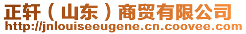 正軒（山東）商貿(mào)有限公司