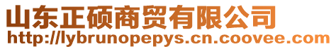 山東正碩商貿有限公司