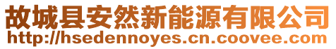 故城縣安然新能源有限公司