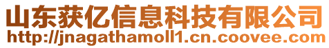 山東獲億信息科技有限公司