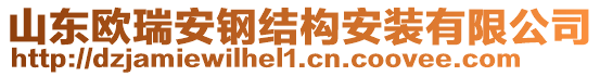 山東歐瑞安鋼結(jié)構(gòu)安裝有限公司