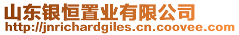 山東銀恒置業(yè)有限公司