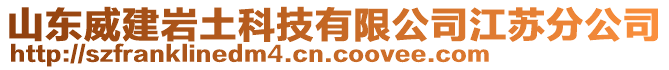 山東威建巖土科技有限公司江蘇分公司