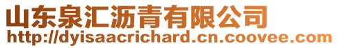 山東泉匯瀝青有限公司