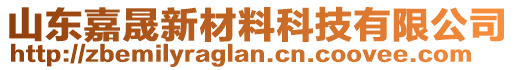 山東嘉晟新材料科技有限公司