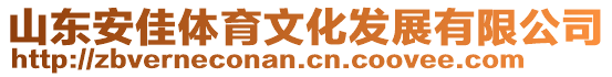 山東安佳體育文化發(fā)展有限公司