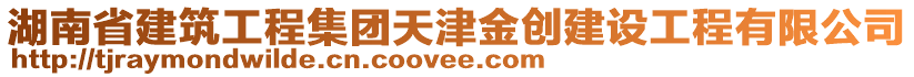湖南省建筑工程集團天津金創建設工程有限公司