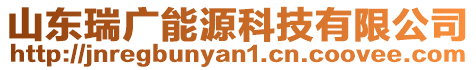 山東瑞廣能源科技有限公司