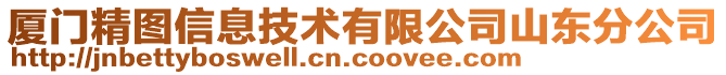 廈門精圖信息技術(shù)有限公司山東分公司