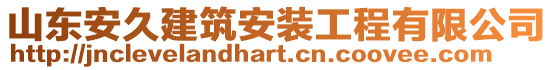 山東安久建筑安裝工程有限公司