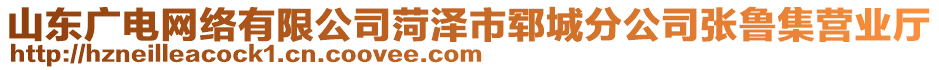 山東廣電網(wǎng)絡(luò)有限公司菏澤市鄆城分公司張魯集營業(yè)廳