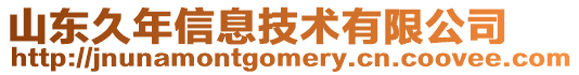 山東久年信息技術(shù)有限公司