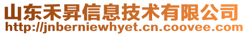 山東禾昇信息技術(shù)有限公司