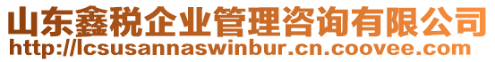 山東鑫稅企業管理咨詢有限公司