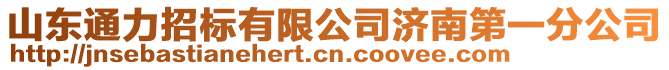 山東通力招標有限公司濟南第一分公司