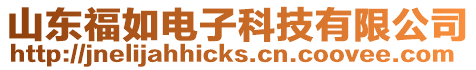 山東福如電子科技有限公司