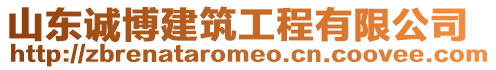山東誠博建筑工程有限公司