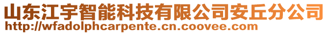 山東江宇智能科技有限公司安丘分公司