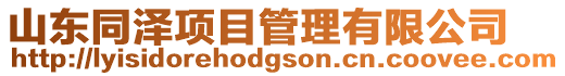 山東同澤項目管理有限公司
