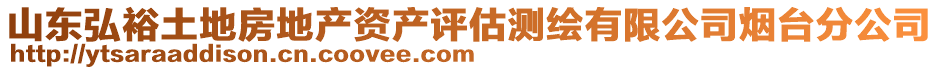 山东弘裕土地房地产资产评估测绘有限公司烟台分公司