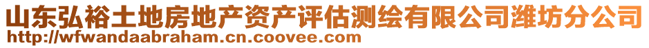 山东弘裕土地房地产资产评估测绘有限公司潍坊分公司