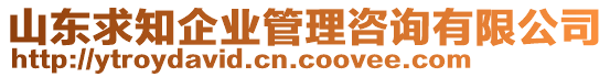 山東求知企業(yè)管理咨詢有限公司