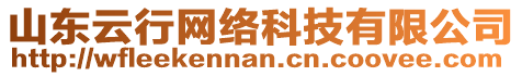 山東云行網(wǎng)絡科技有限公司